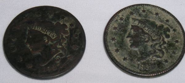 Crusty-Copper-Conservation-...-2-Large-Cents-Advice?